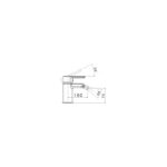Cifial Coule Mono Bidet Mixer Chrome