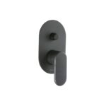 Cifial Black Concealed Manual Bath/Shower Mixer