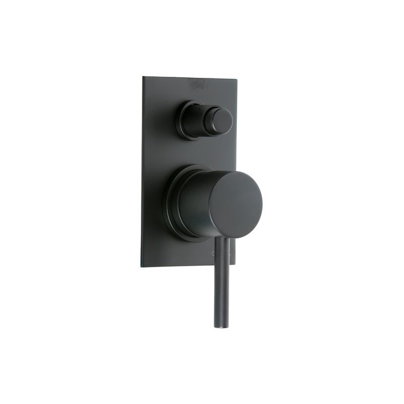 Cifial Black Concealed Manual Bath/Shower Mixer