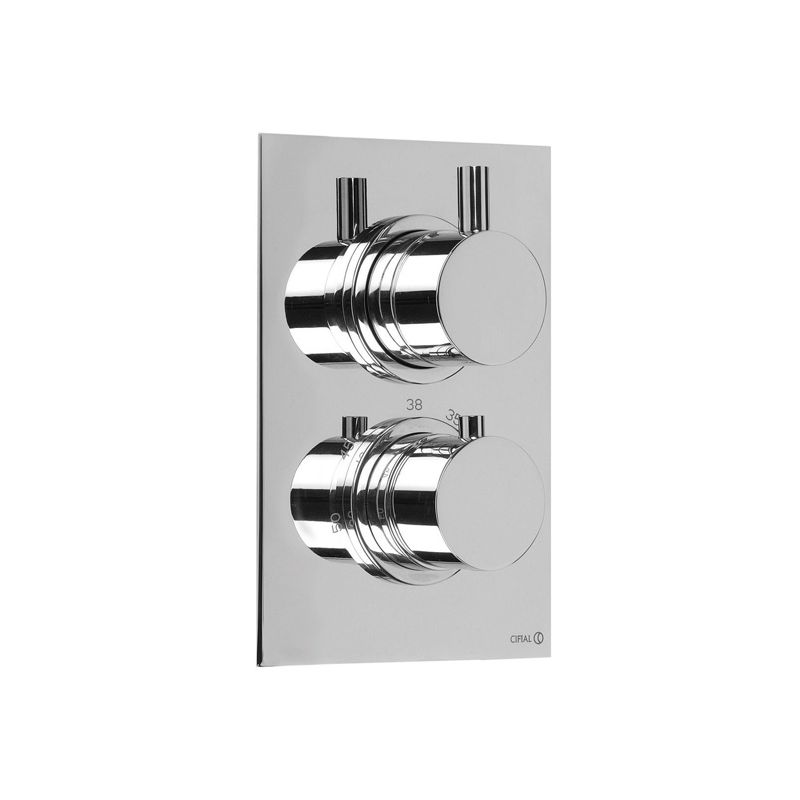 Cifial Technovation 465 Thermostatic Valve Chrome Cifial Technovation 465 Thermostatic Valve Chrome