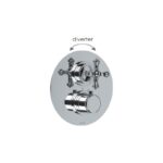 Cifial Edwardian Thermostatic Valve with Diverter Chrome