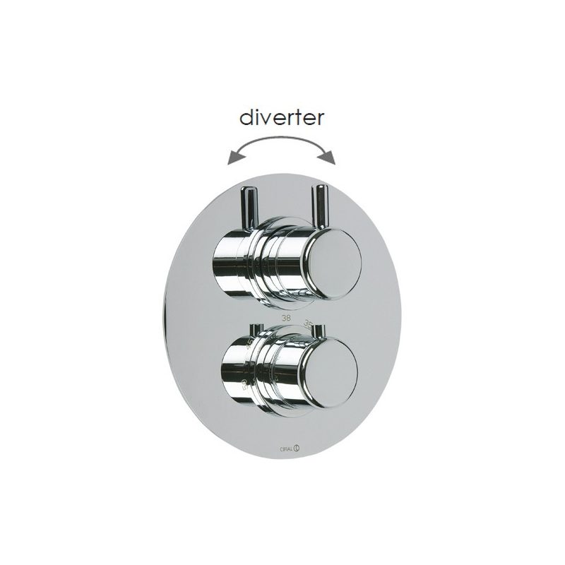 Cifial Technovation 35 Thermostatic Shower Valve with Diverter