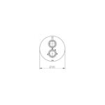 Cifial Technovation 35 Thermostatic Shower Valve with Diverter