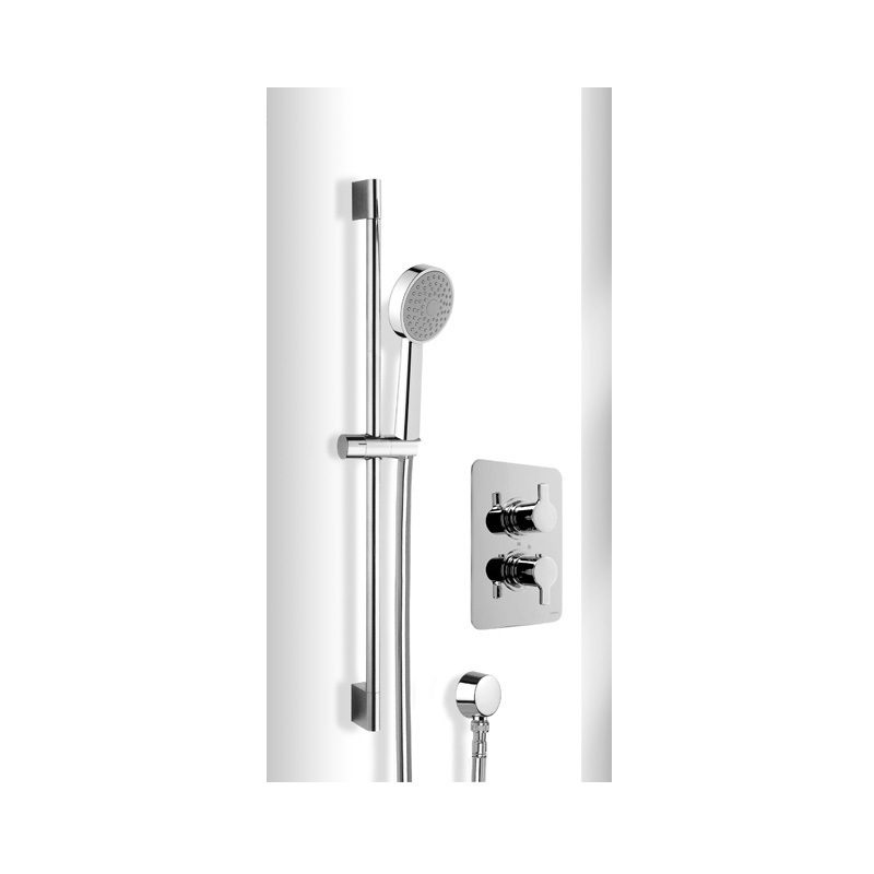 Cifial Coule Thermostatic Flexi Shower Kit Chrome