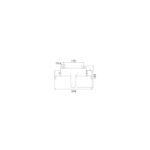 Cifial Coule Themostatic Bath/Shower Flexi Shower Kit Chrome