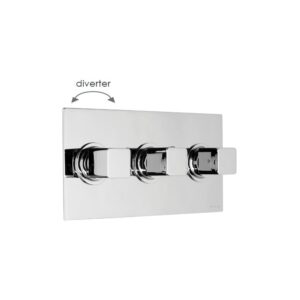 Cifial Cudo 3 Control Landscape Thermostatic Valve with Diverter
