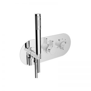 Cifial TH251 2 Control Thermostatic Shower System Chrome