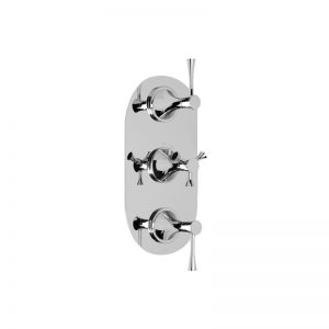 Cifial Brookhaven Lever 3 Control Thermostatic Valve Chrome