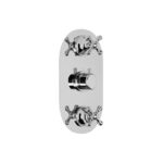 Cifial Edwardian 3 Control Thermostatic Valve Chrome