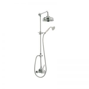 Cifial Traditional Thermostatic Shower Column Chrome