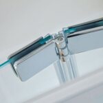 Scudo Bifold 900mm Semi Frameless Shower Door
