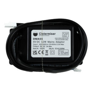Cistermiser Mains Adapter 6V 12W DC