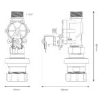 Cistermiser Easyflush Direct Valve Assembly