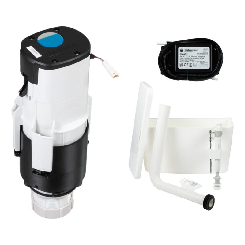 Cistermiser EasyflushEVO Sensor Flush Valve & Concealed Cistern Mains Powered