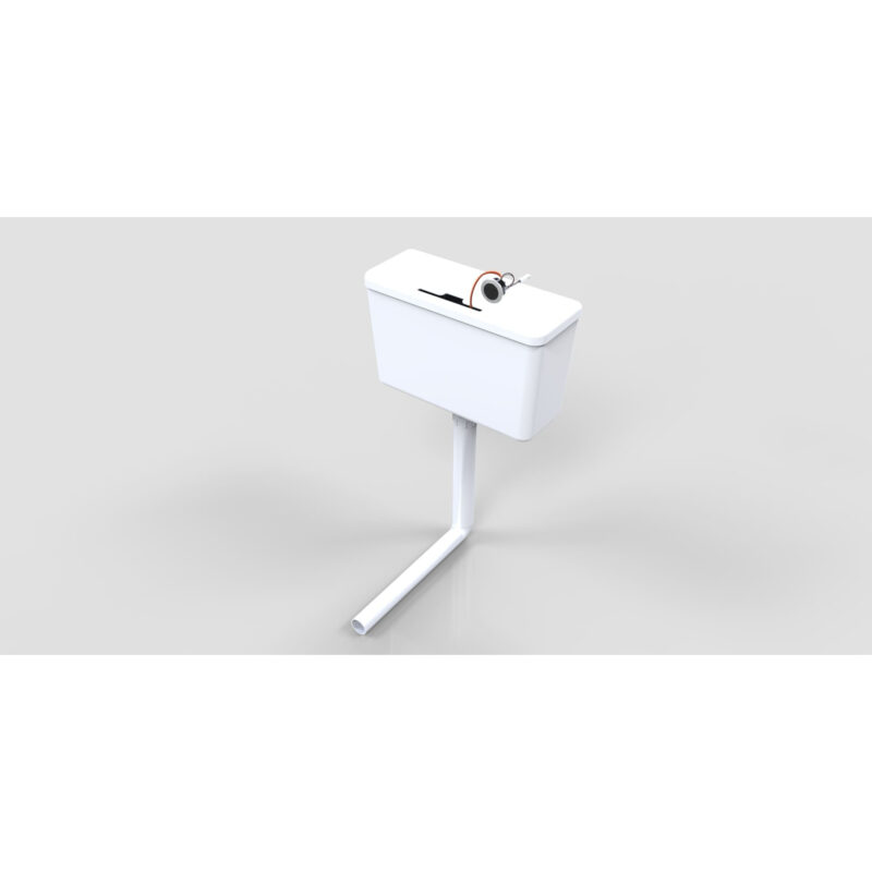 Cistermiser EasyflushEVO Sensor Flush Valve & Concealed Cistern Mains Powered