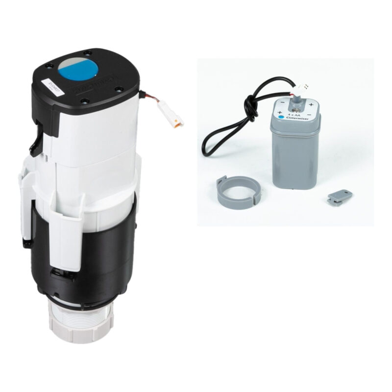 Cistermiser EasyflushEVO Sensor Flush Valve 1.5" Outlet Battery Powered Cistermiser EasyflushEVO Sensor Flush Valve 1.5" Outlet Battery Powered