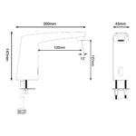 Cistermiser Novatap Infrared Sensor Basin Tap