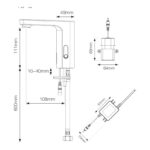Cistermiser Vecta+ Sensor Mixer Tap
