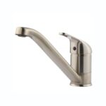 Clearwater Creta Single Lever Mono Sink Mixer Brushed Nickel
