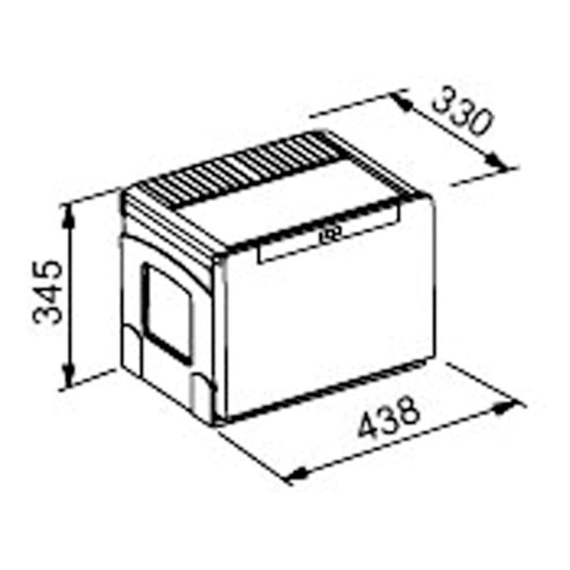 Clearwater Linea Waste Bin 332
