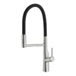 Clearwater Alasia Semi Pro Sink Mixer Brushed Nickel