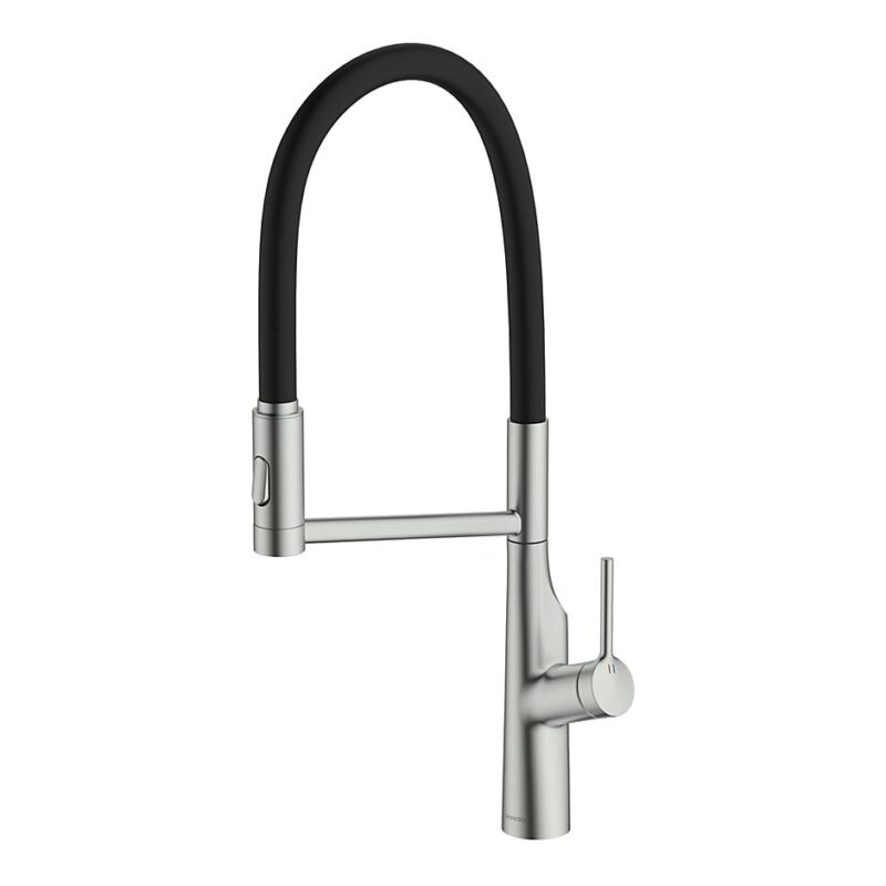 Clearwater Alasia Semi Pro Sink Mixer Brushed Nickel Clearwater Alasia Semi Pro Sink Mixer Brushed Nickel
