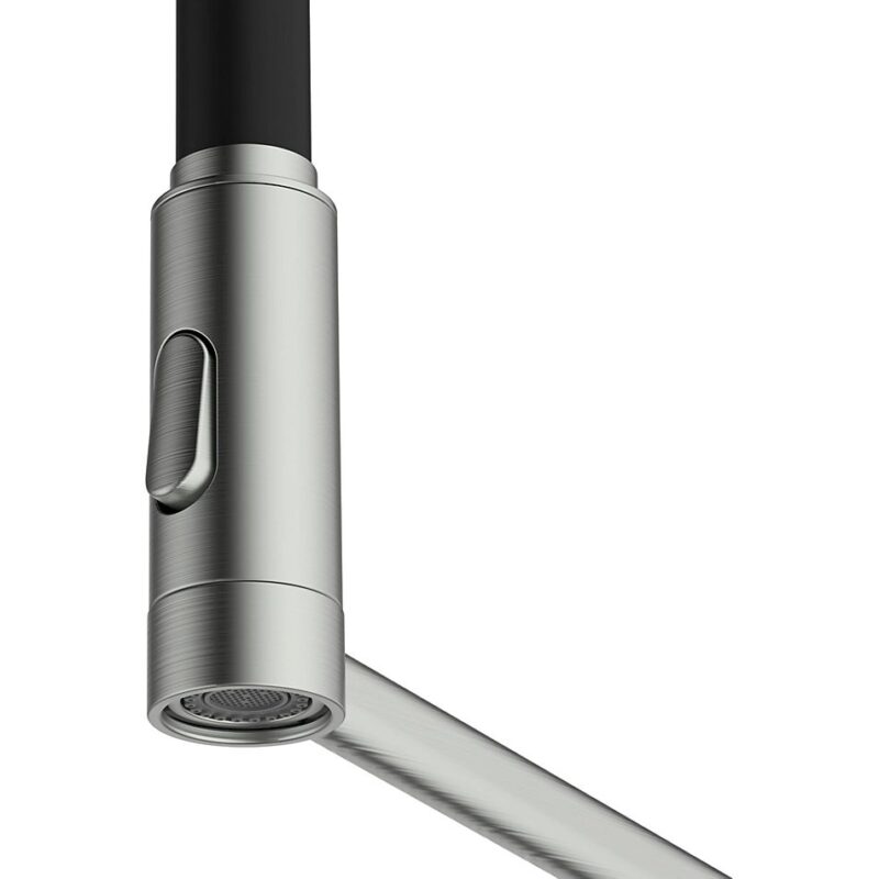 Clearwater Alasia Semi Pro Sink Mixer Brushed Nickel