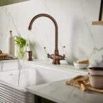 Clearwater Alrisha Mono Sink Mixer English Bronze