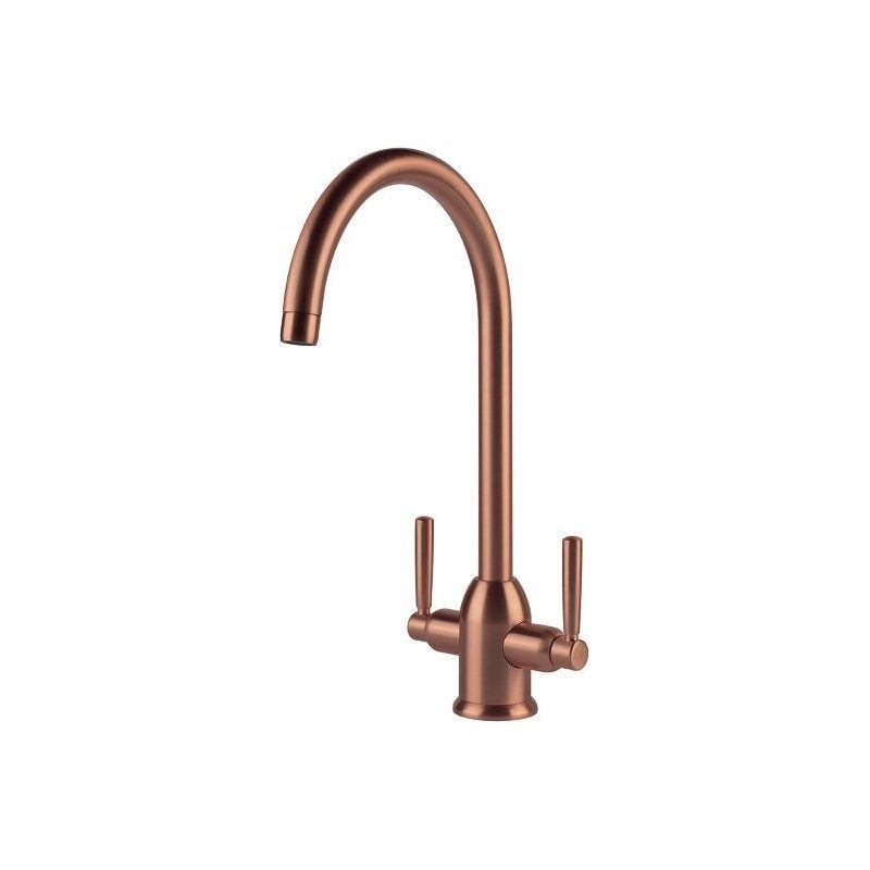 Clearwater Alzira Mono Sink Mixer Brushed Copper