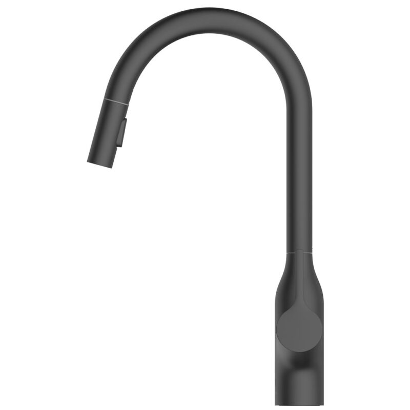 Clearwater Amelio Sensor Sink Mixer with Pull Out Matt Black