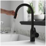 Clearwater Amelio Sensor Sink Mixer with Pull Out Matt Black