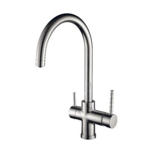 Clearwater Aquarius Mixer & Cold Filter Tap Stainless Steel