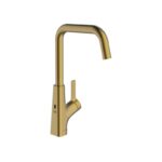 Clearwater Azia Sensor Single Lever Kitchen Sink Mixer Tap Brushed Brass
