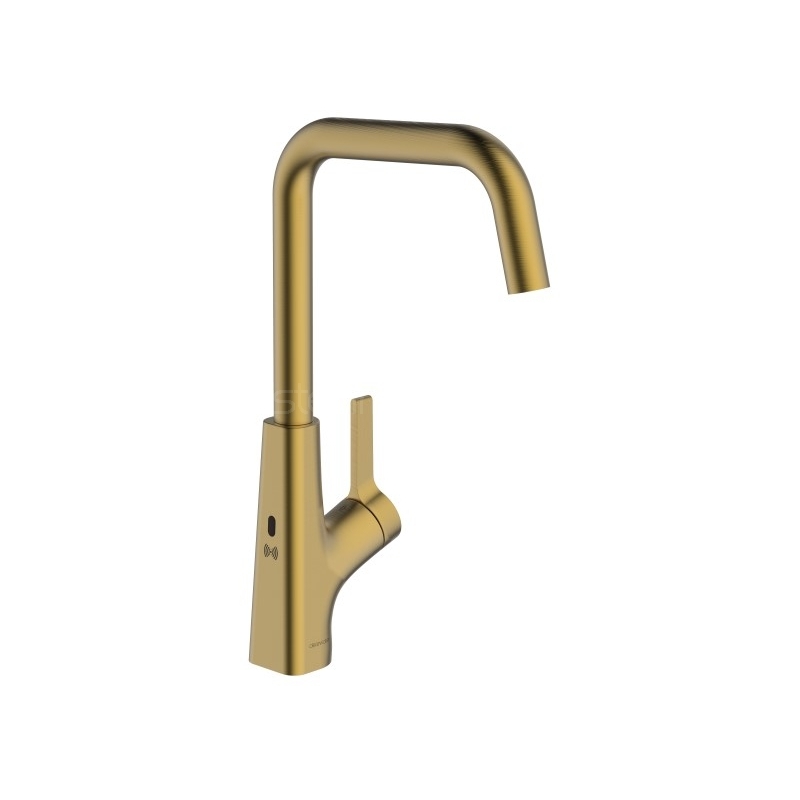 Clearwater Azia Sensor Single Lever Kitchen Sink Mixer Tap Brushed Brass Clearwater Azia Sensor Single Lever Kitchen Sink Mixer Tap Brushed Brass