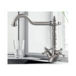 Clearwater Baroc Mono Sink Mixer with Swivel Spout Chrome