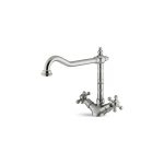 Clearwater Baroc Mono Sink Mixer with Swivel Spout Chrome