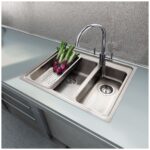 Clearwater Bella 1.5 Bowl Inset Steel Kitchen Sink 625x520mm
