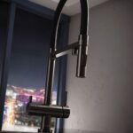 Clearwater Bellatrix Water Filter & Kitchen Mixer Tap Gun Metal
