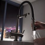 Clearwater Bellatrix Water Filter & Kitchen Mixer Tap Gun Metal