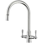 Clearwater Broadway Pull-Out Kitchen Sink Mixer Tap Chrome