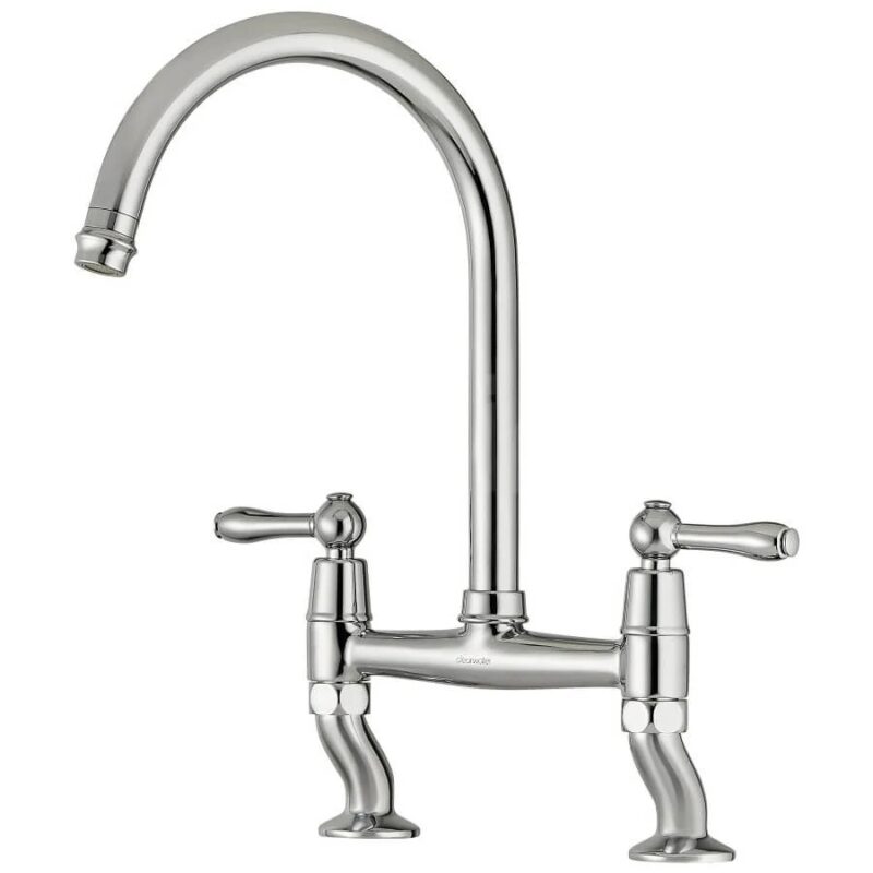 Clearwater Broadway Bridge Kitchen Sink Mixer Tap Chrome Clearwater Broadway Bridge Kitchen Sink Mixer Tap Chrome
