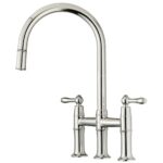Clearwater Broadway Bridge Pull-Out Kitchen Sink Mixer Tap Chrome