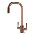 Clearwater Alzira Mono Sink Mixer Brushed Copper