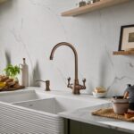 Clearwater Coriolis Mono Sink Mixer English Bronze