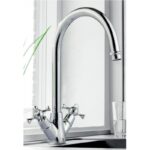 Clearwater Cottage Mono Sink Mixer with Swivel Spout Gold