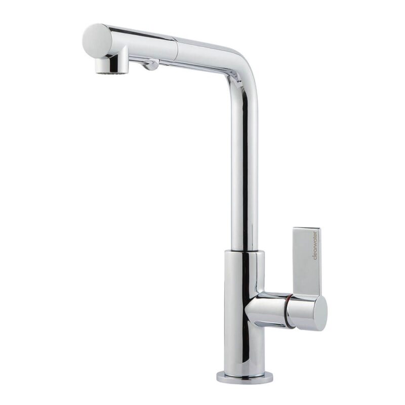 Clearwater Auriga Mono Sink Mixer with Pull-Out Spout Chrome Clearwater Auriga Mono Sink Mixer with Pull-Out Spout Chrome
