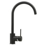 Clearwater Elara Kitchen Sink Mixer Tap Nero Granite
