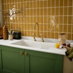 Clearwater Dephini Bridge Sink Mixer Artisan Brass