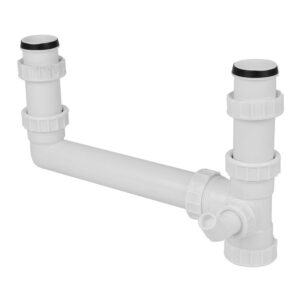 Clearwater Plumbing Kit for 2 Bowl Sinks