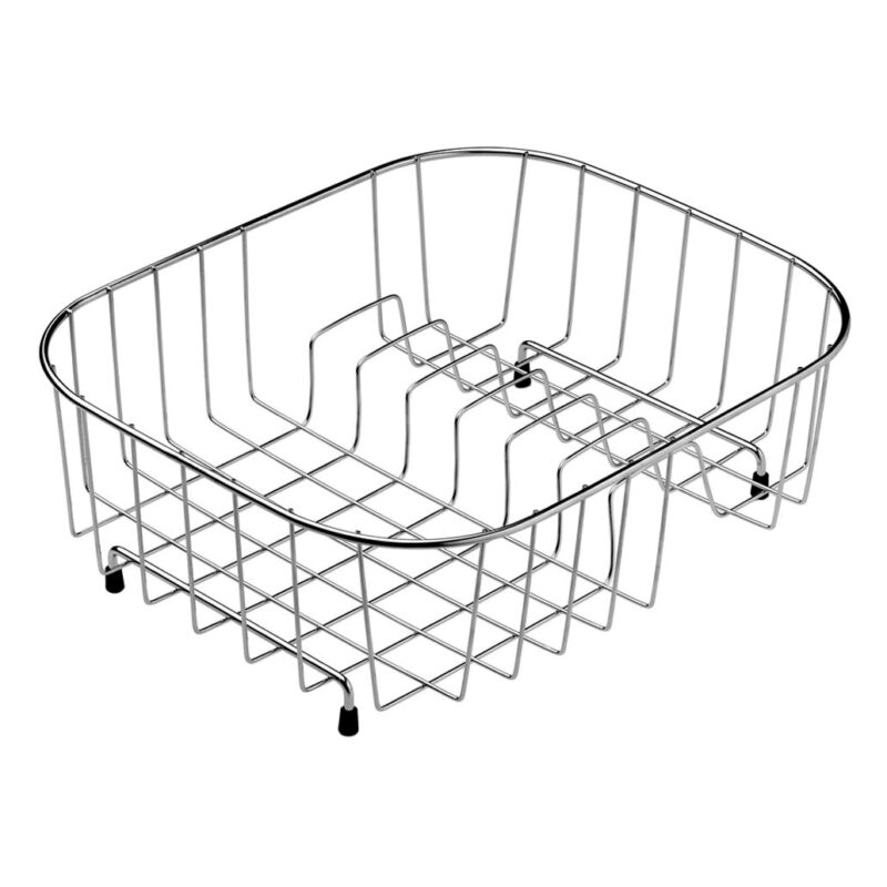 Clearwater Stainless Steel Basket with Plate Rack for Ocean 3 Sinks